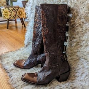 Mark Nason Siren brown boots